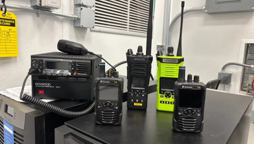 Each police officer in Delaware County received their own new digital radio.