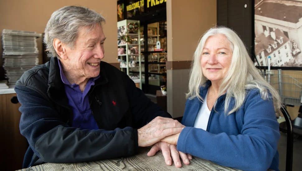 Don Berk and Mare Kremser at Simply Fresh.