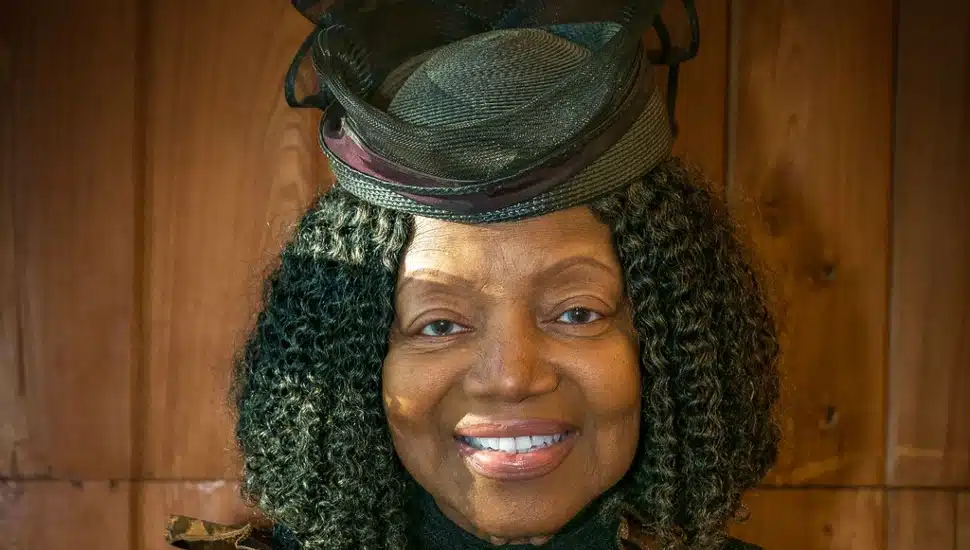 Karen Vicks portraying Ida B. Wells.