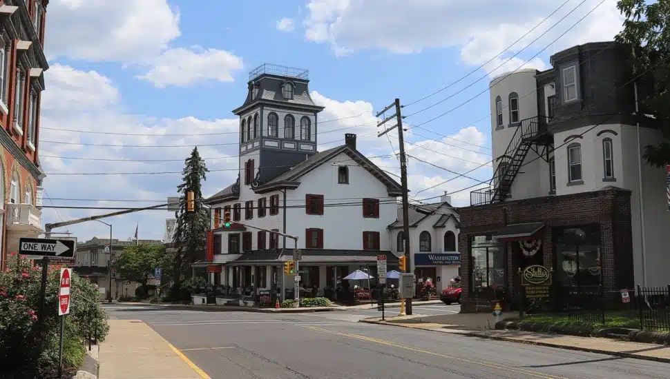 Sellersville neighborhood.