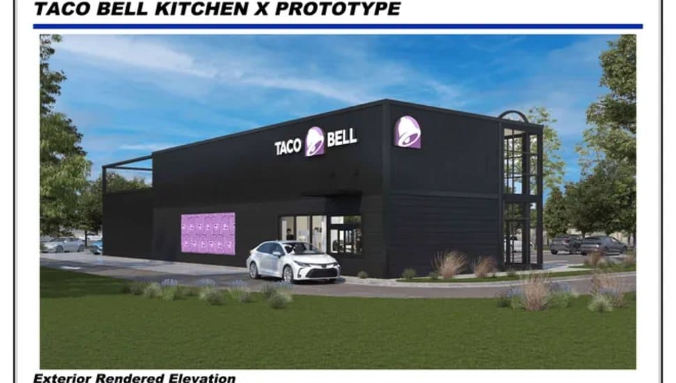 Taco Bell digital rendering.