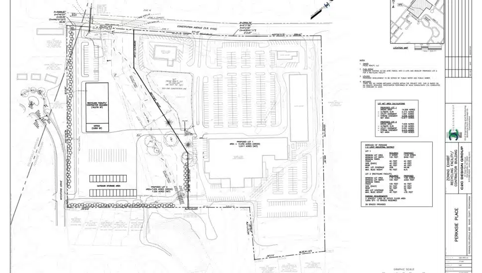 Perkasie’s Final Undeveloped Land May Become Home to Recycling Center