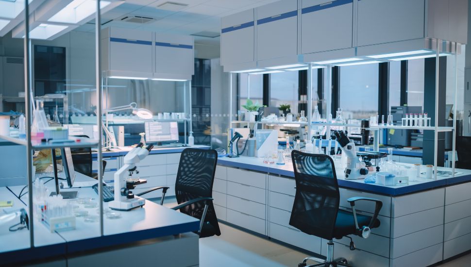 Biotech lab.