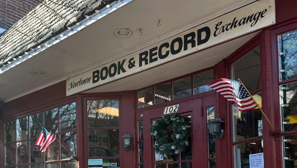 Newtown Book & Record Exchange exterior.