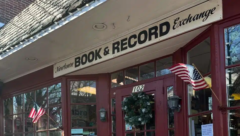 Newtown Book & Record Exchange exterior.