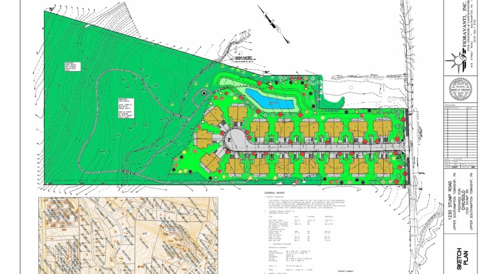 Plans for age-restricted community in Upper Southampton.