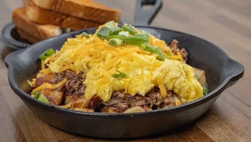 Pot roast skillet from Bistro 1015.