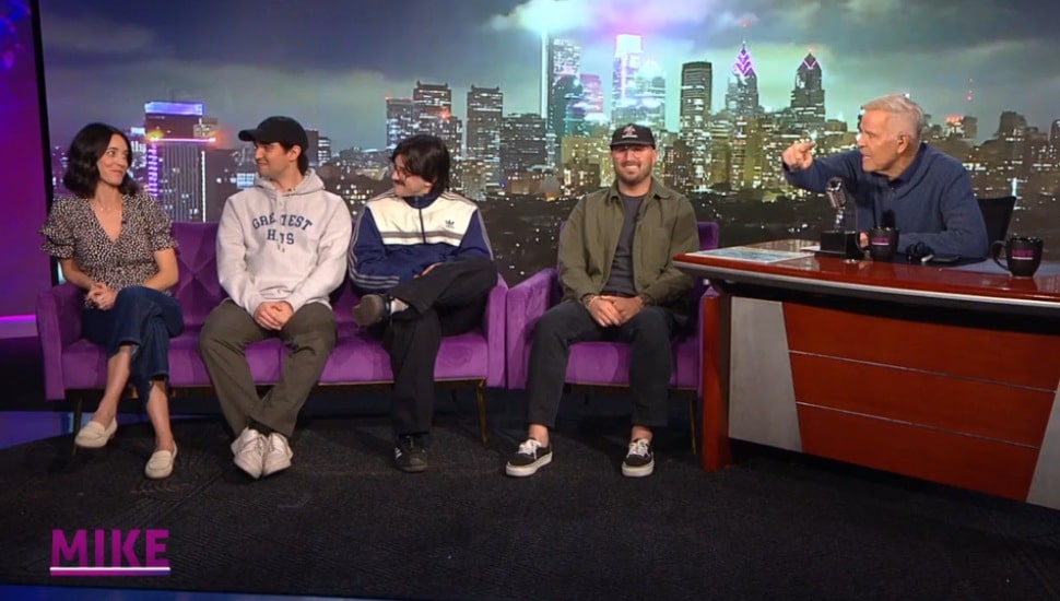 The team behind Sounds of Delco Vol. 1 from the Greatest Hits Records and Books in Media, with Mike Jerrick at Fox 29 Philadelphia.