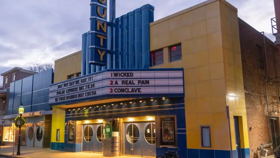 The County Theater exterior.
