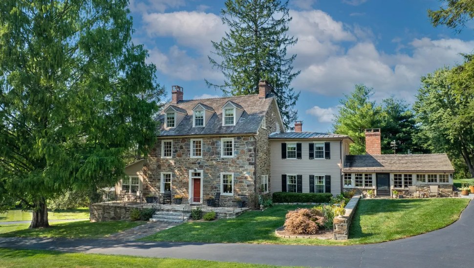 Historic Farmhouse Featured in ‘Marley & Me’ Hits the Market in West Chester
