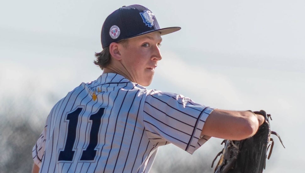 Conwell-Egan baseball player Brady Guzzie.