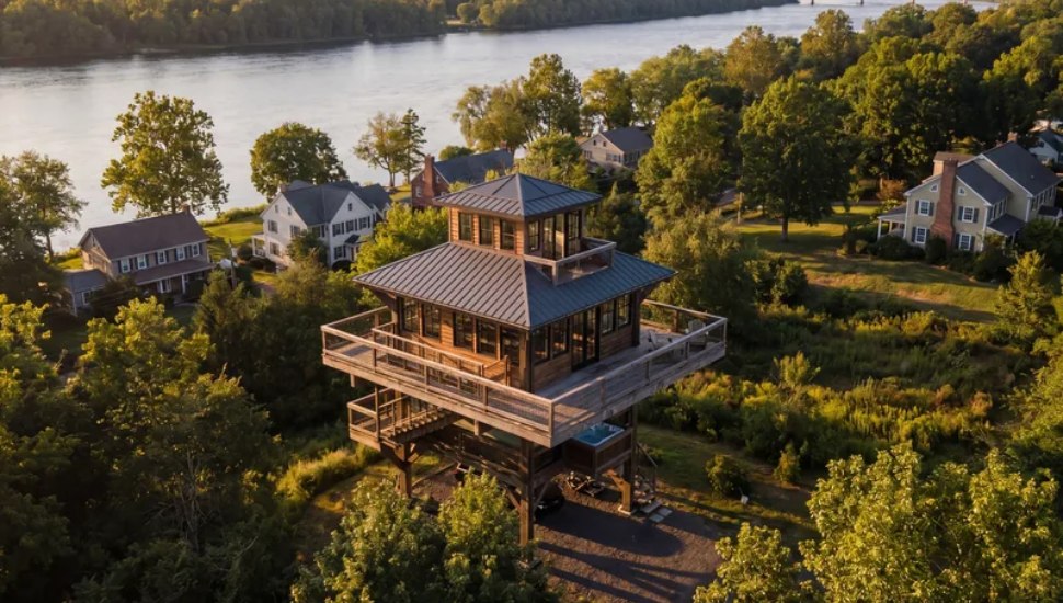 A digital rendering of Lookout Towers' New Hope location.