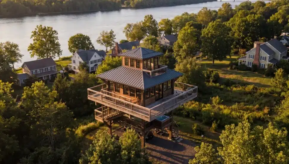 A digital rendering of Lookout Towers' New Hope location.