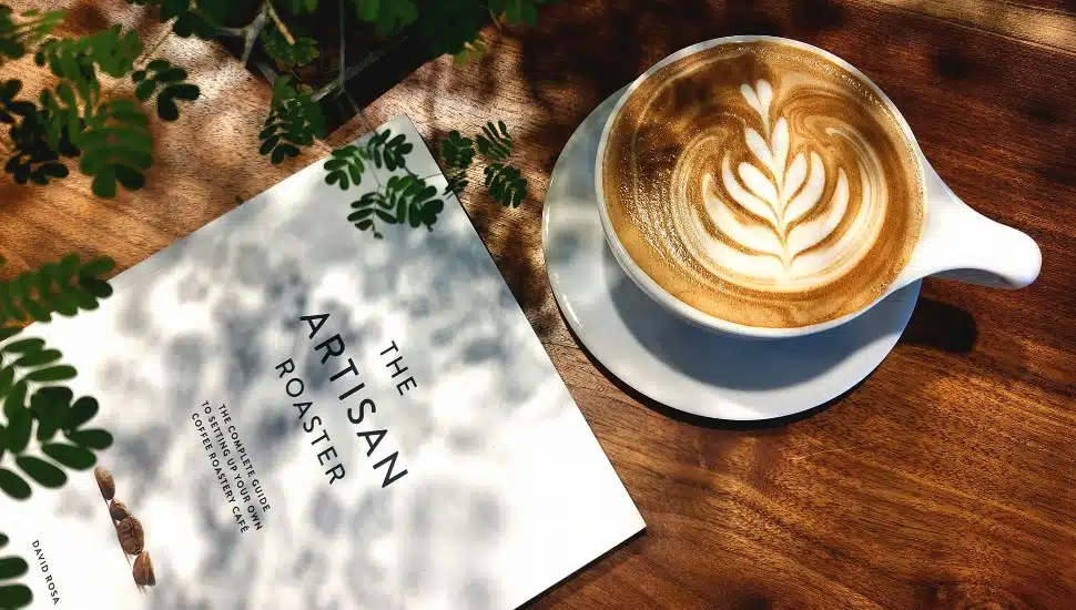 A cup of coffee at Amsterdam Coffee Bar.