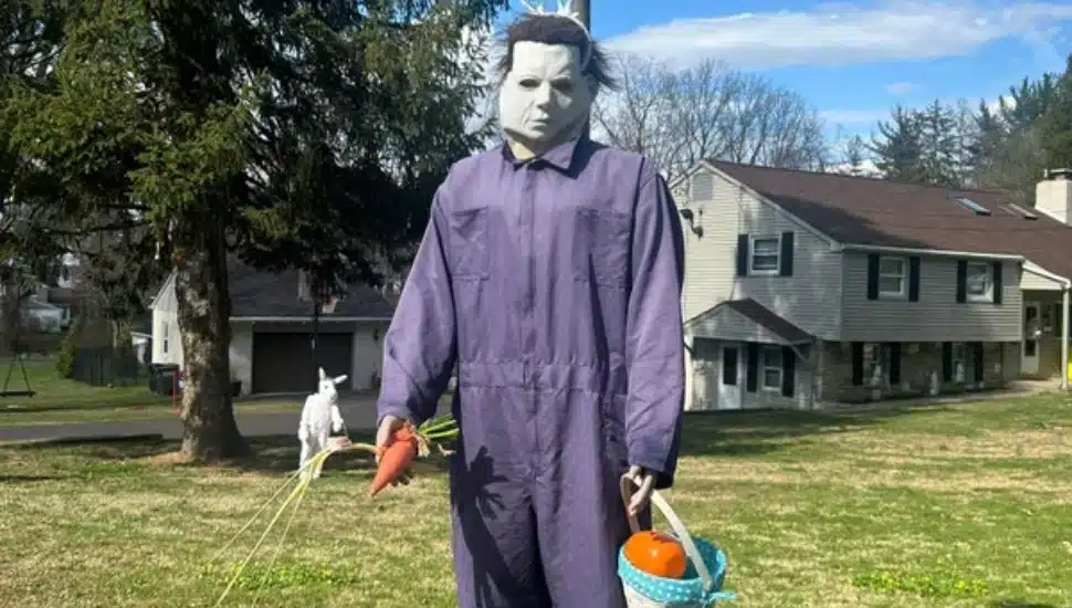 Churchville Neighbors Rally After Iconic Michael Myers Mannequin Removed From Street Corner
