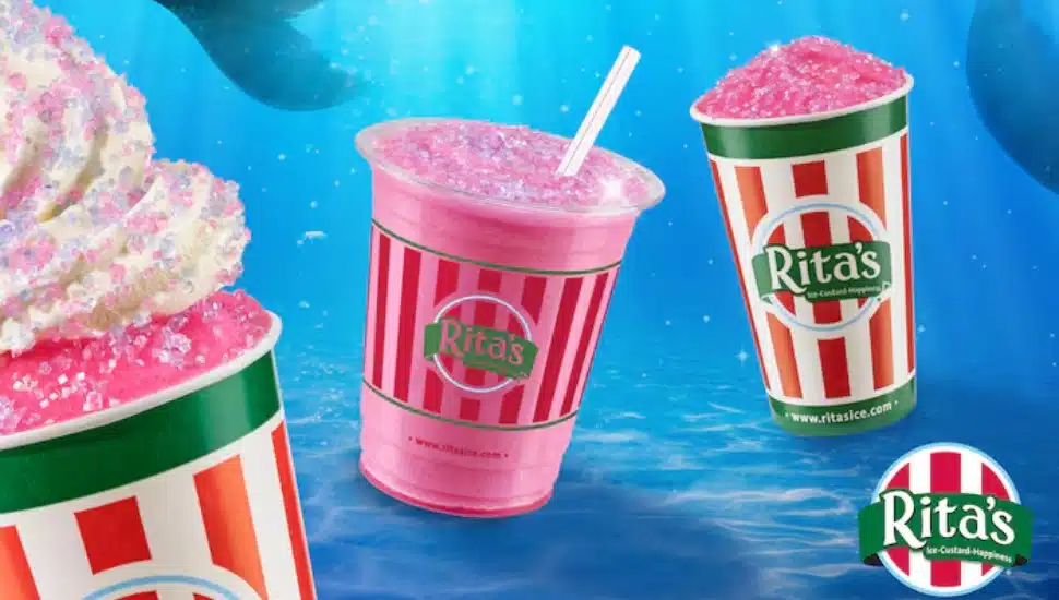 Bensalem-Born Rita’s Italian Ice Debuts Glittery Mermaid Flavor Nationwide