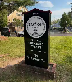 The Station Sign
