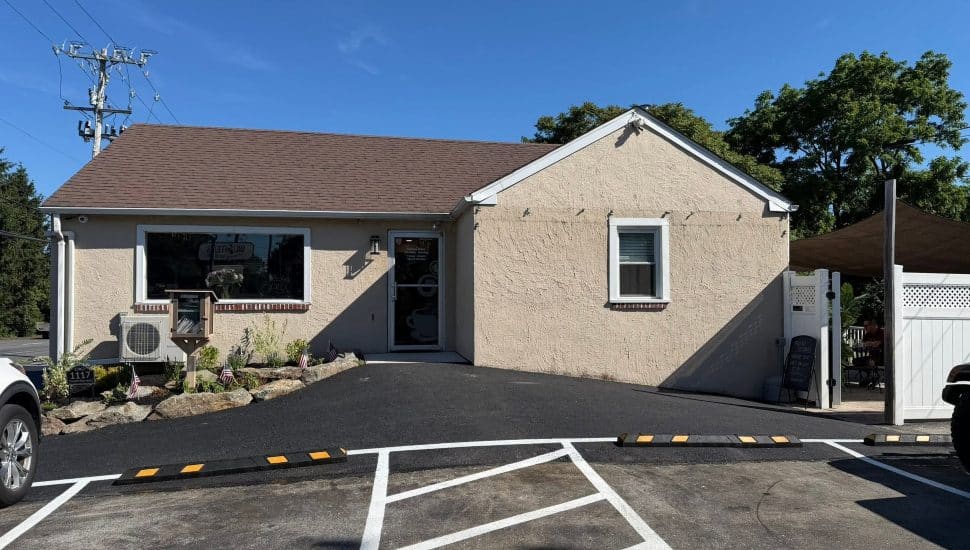 The exterior of The Coffee Station now open in Glen Mills.